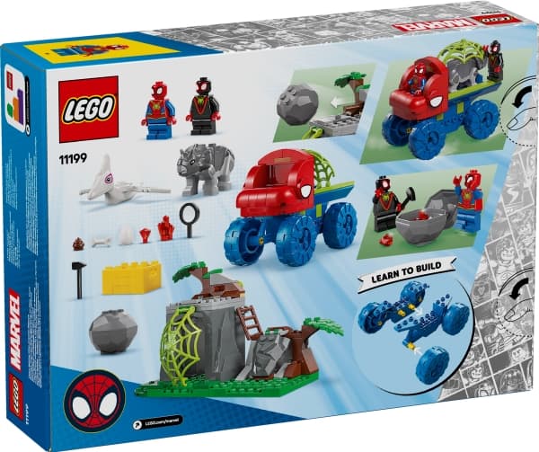 LEGO Spidey 11199 Team Spidey: Dino-truck til unnsetning