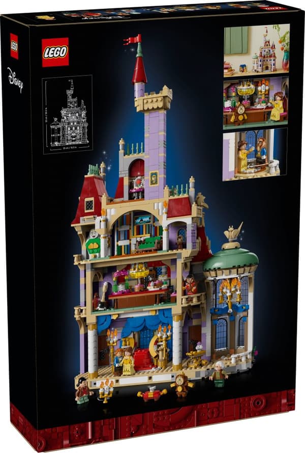 LEGO Disney Skönheten och odjuret slottet 43263