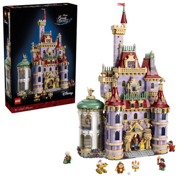 LEGO Disney Skönheten och odjuret slottet 43263