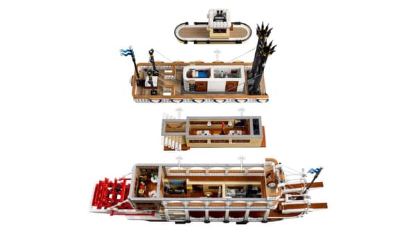 LEGO Ideas Flodbåt 21356