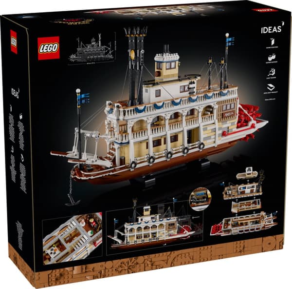 LEGO Ideas Flodbåt 21356