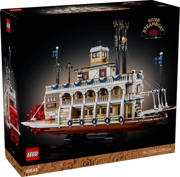 LEGO Ideas Flodbåt 21356