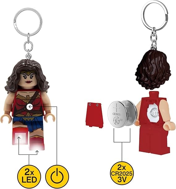 LEGO Nyckelring med lampa Wonder Woman 4002036-KE117H