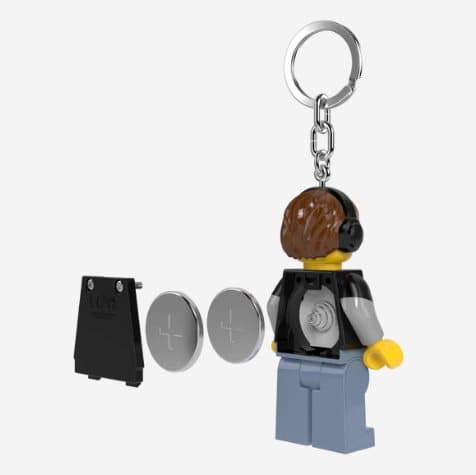 LEGO Nyckelring med lampa Videospel kille 4006036-KE217H