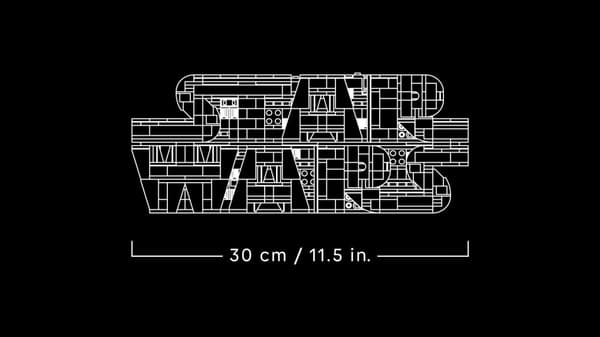 LEGO® Star Wars™ Brick-built Star Wars™ Logo 75407