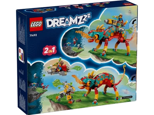 LEGO DREAMZzz 71492 Mateon palokameleontti