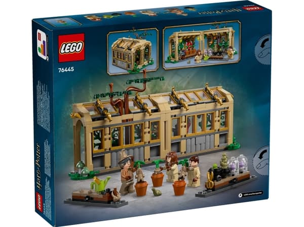 LEGO Harry Potter 76445 Hogwarts™-slottet: Botaniklektion