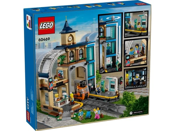 LEGO City 60469 Sentralbanestasjon