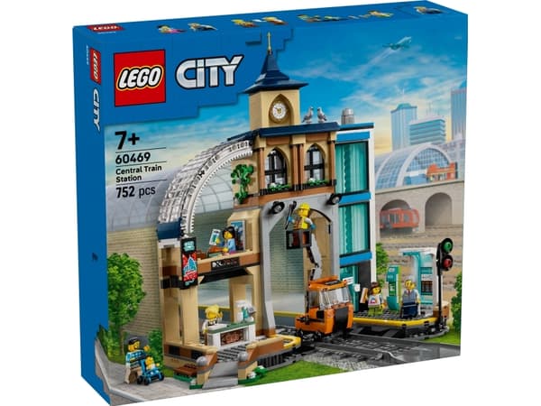 LEGO City 60469 Sentralbanestasjon