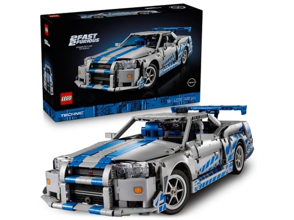 LEGO Technic 42210 2 Fast 2 Furious Nissan Skyline GT-R (R34)-bil