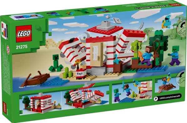 LEGO Minecraft 21275 TNT-jungelhuset