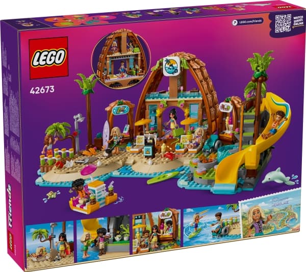 LEGO Friends 42673 Koko perheen lomakohde meren rannalla