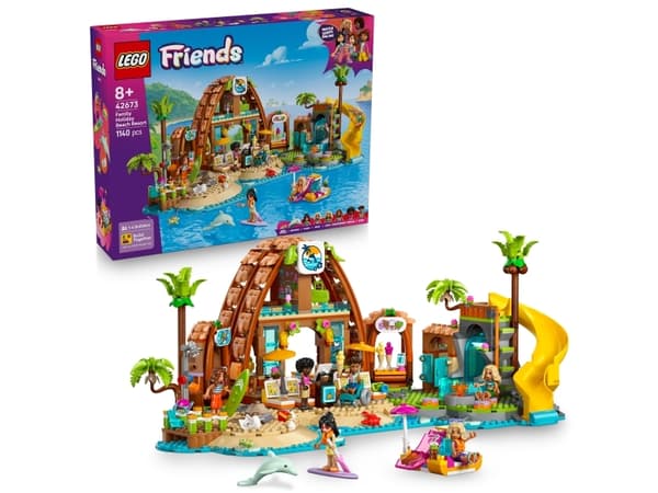 LEGO Friends 42673 Koko perheen lomakohde meren rannalla