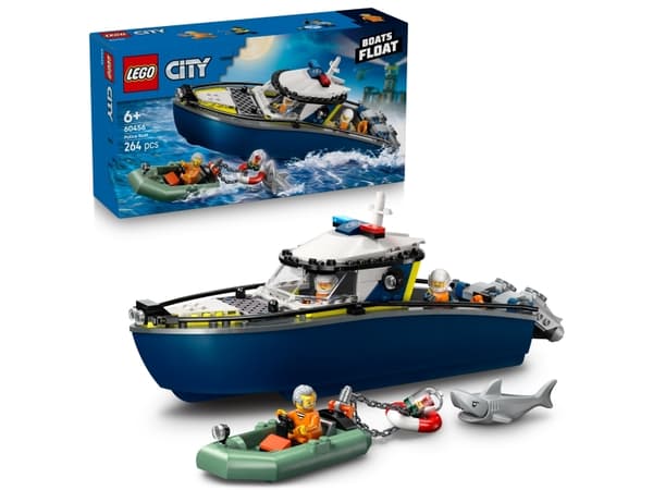 LEGO City 60456 Polisens båtjakt