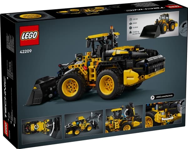 LEGO Technic 42209 Volvo L120 Electric ‑pyöräkuormaaja