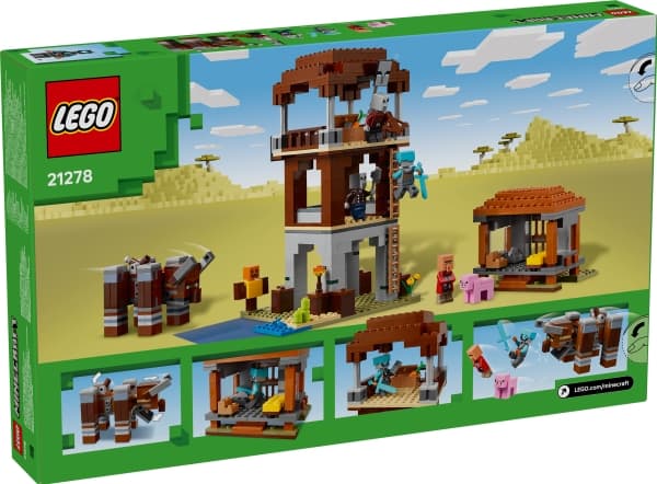 LEGO Minecraft 21278 Røvernes utpost og olmt beist