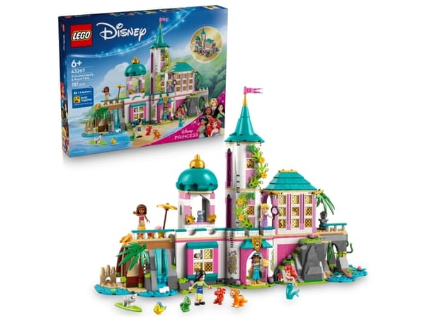 LEGO Disney 43267 Prinsesseslott med kjæledyr
