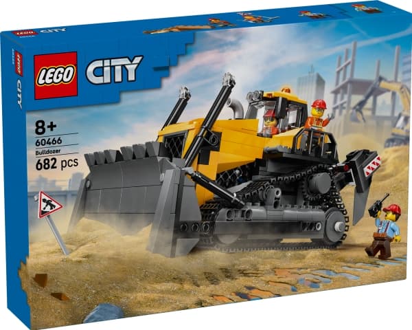 LEGO City 60466 Gul bulldoser