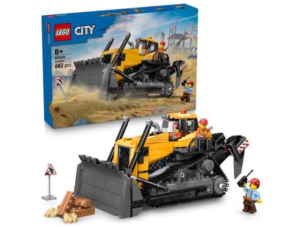 LEGO City 60466 Gul bulldoser