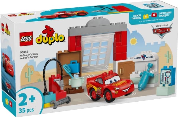 LEGO DUPLO® | Disney 10456 McQueen besøker Docs verksted