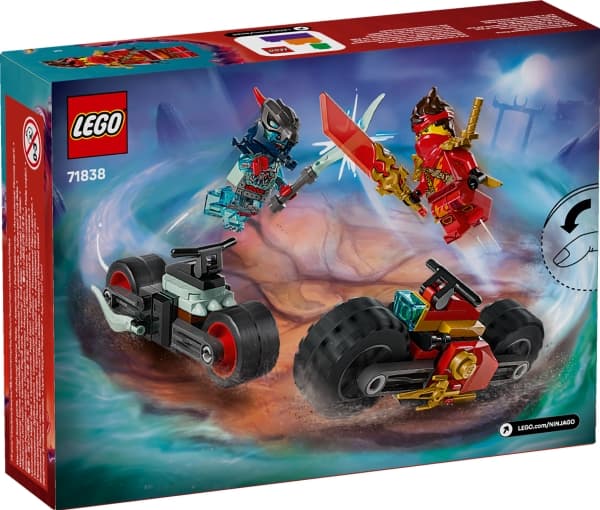 LEGO Ninjago 71838 Kain vauhdikas moottoripyöräkisa