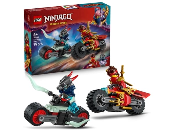 LEGO Ninjago 71838 Kain vauhdikas moottoripyöräkisa