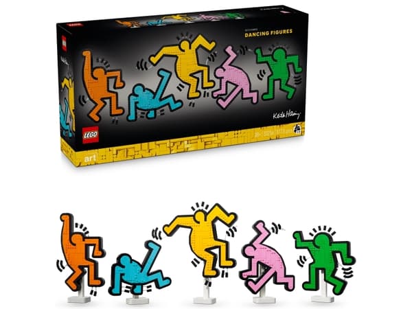 LEGO ART 31216 Keith Haring – Dansande figurer