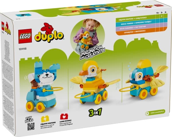 LEGO Duplo 10448 3-i-1 Djur på hjul