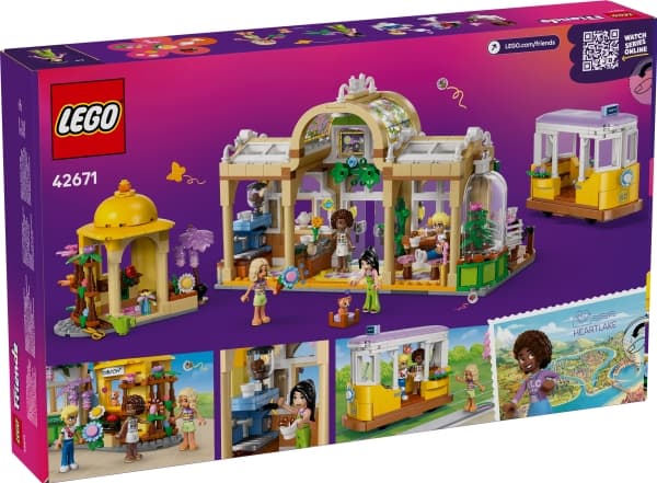 LEGO Friends 42671 Kafé med blomsterbutikk