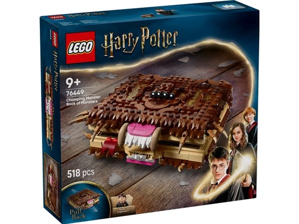 LEGO Harry Potter TM 76449 Den glefsende Monsterboken om monstre