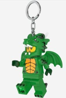 LEGO Nyckelring med lampa Grön Draktjej 4006036-KE224H