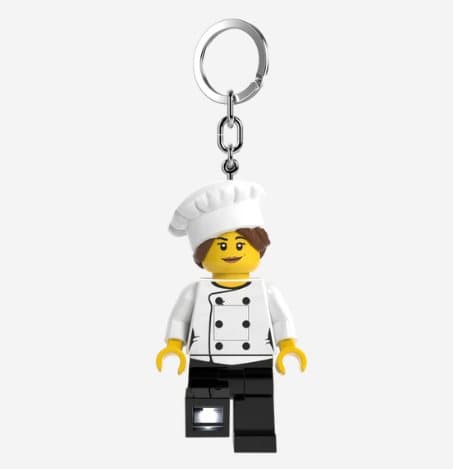 LEGO Nyckelring med lampa Gourmetkock 4006036-KE218H