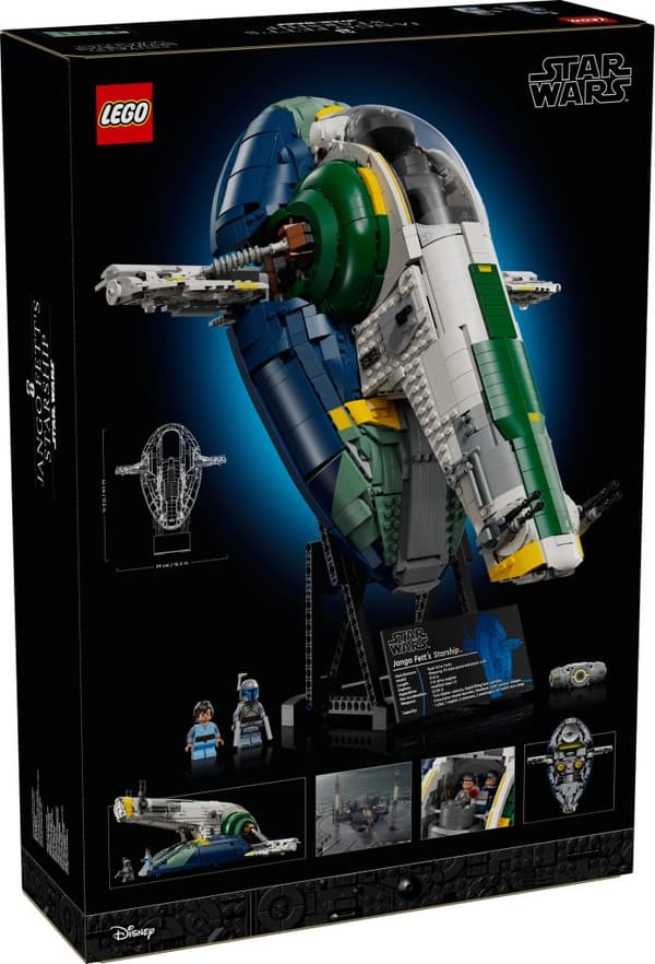 LEGO Star Wars Jango Fett s Firespray Class Starship 75409