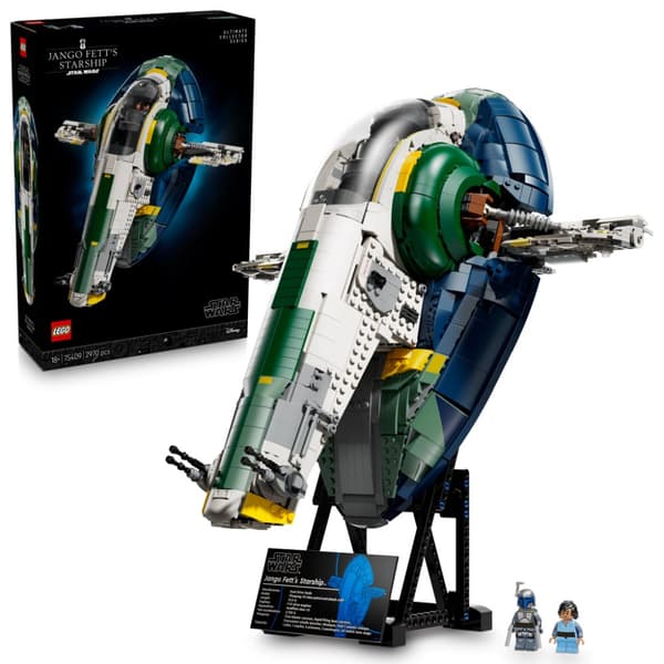 LEGO Star Wars Jango Fett s Firespray Class Starship 75409