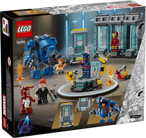 Iron Mans labb: rustningarnas sal LEGO® Super Heroes (76315)