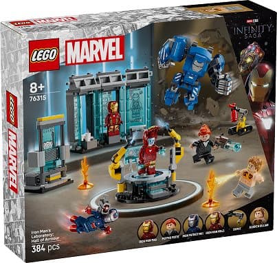 Iron Mans laboratorium: Draktgalleriet LEGO® Super Heroes (76315)