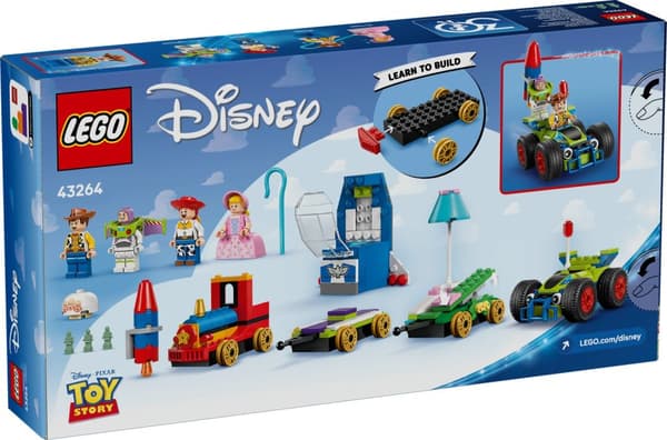 LEGO® Disney Toy Story kalaståg och bilen RC 43264