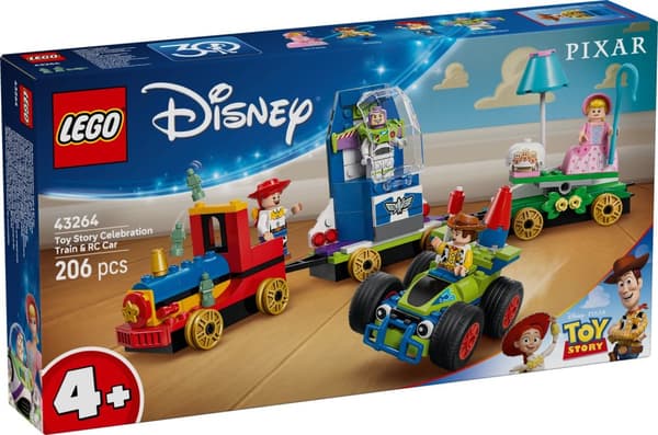 LEGO® Disney Toy Story kalaståg och bilen RC 43264