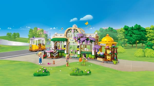 LEGO® Friends Växtkafé & blomsteraffär 42671