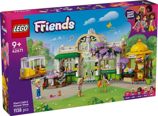 LEGO® Friends Växtkafé & blomsteraffär 42671
