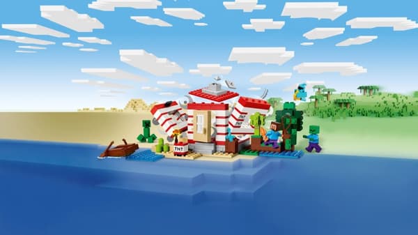 LEGO® Minecraft Dynamithuset i djungeln 21275