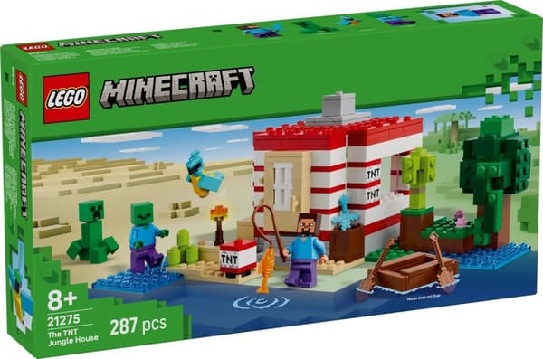 LEGO® Minecraft Dynamithuset i djungeln 21275