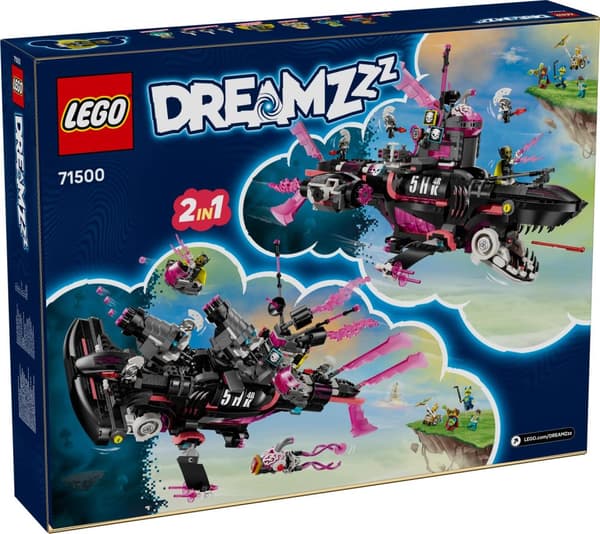 LEGO® DREAMZzz™ Mardrömmarnas haj-ubåt 71500