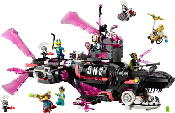 LEGO® DREAMZzz™ Mardrömmarnas haj-ubåt 71500