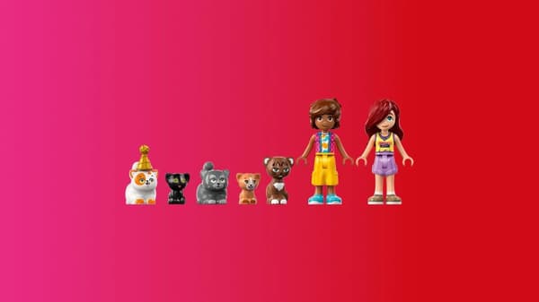 LEGO® Friends Kattkalas & trädkoja 42666