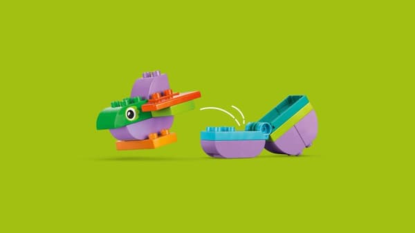 LEGO® DUPLO 3-i-1 Dinosaurier på hjul 10451