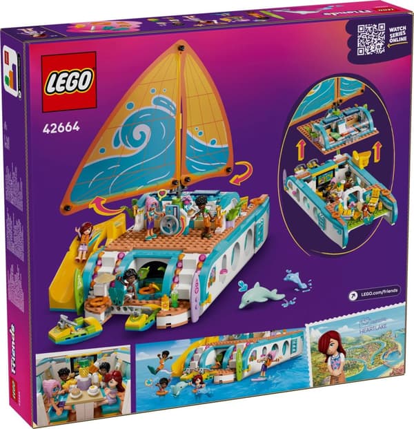 LEGO® Friends Båtäventyr 42664