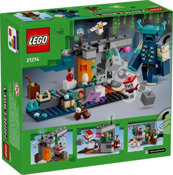 LEGO® Minecraft Mötet med väktaren 21274