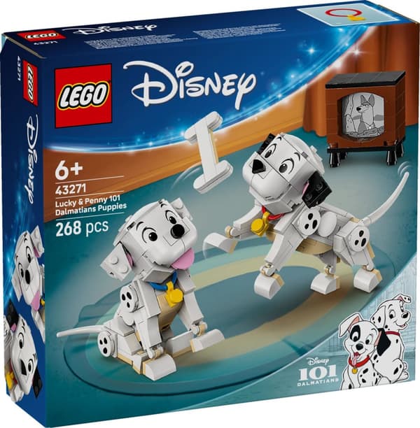 LEGO® Disney 101 Dalmatiner Lucky och Penny 43271