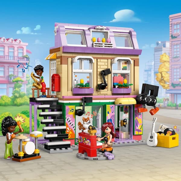 LEGO® Friends Musikaffär & lägenhet 42653